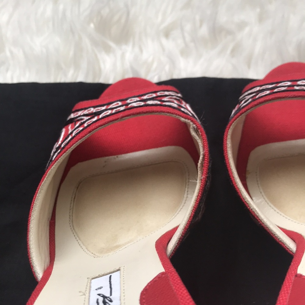 Brian Atwood Mule Sandal Heels - Picture 8 of 8
